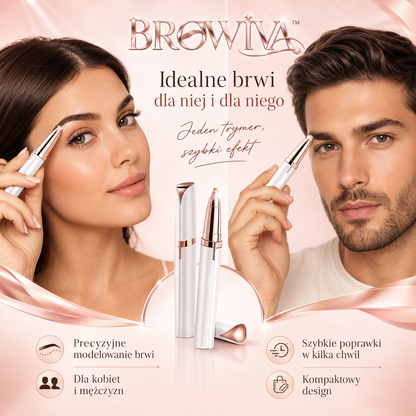BROWIVA™ – Perfekcyjnie Wymodelowane Brwi w Kilka Chwil